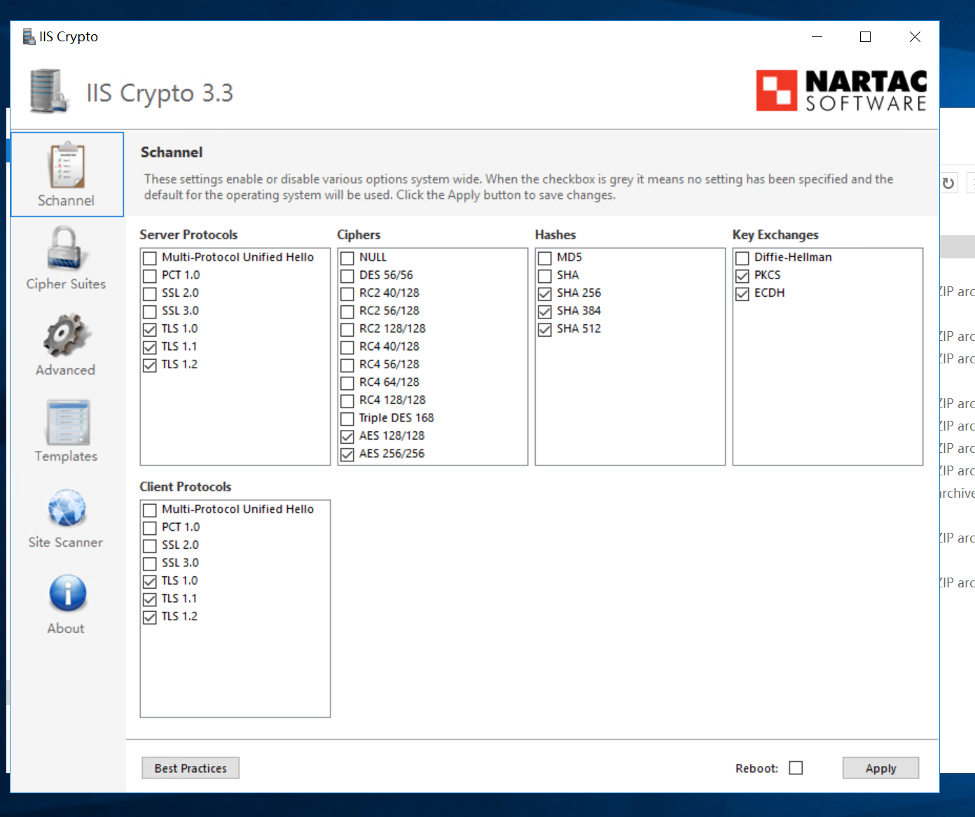 IIS Crypto